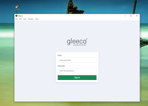 Setup Gleeca Printer application